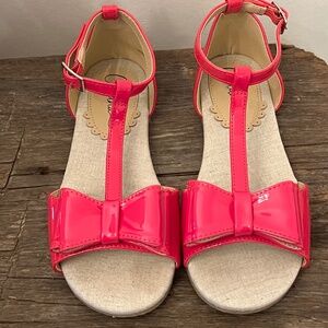 EEUC Girls Hot Pink Gemma Calluna Sandals Size 13 (Worn once for a photo shoot)